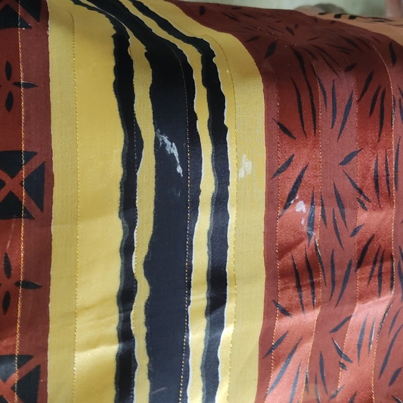 Peppermint Bay Sheer Tropical Scarf Sarong Cover Up Size 41 3/4" x 73" - Picture 9 of 10